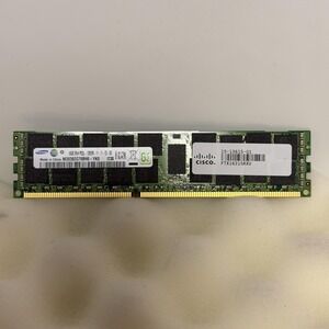 Samsung 16GB DDR3L-1600 PC3L-12800R ECC RDIMM Cisco UCS RAM M393B2G70BHO-YK0
